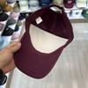Street embroidery alphabet baseball cap men's and women's sun hat versatile soft top shows the face small cap tide