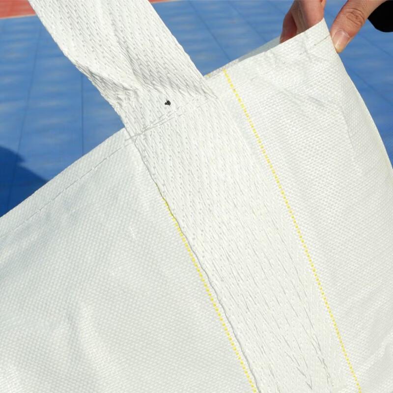 LINGJIE White Plastic Ton Bag with Spout Top