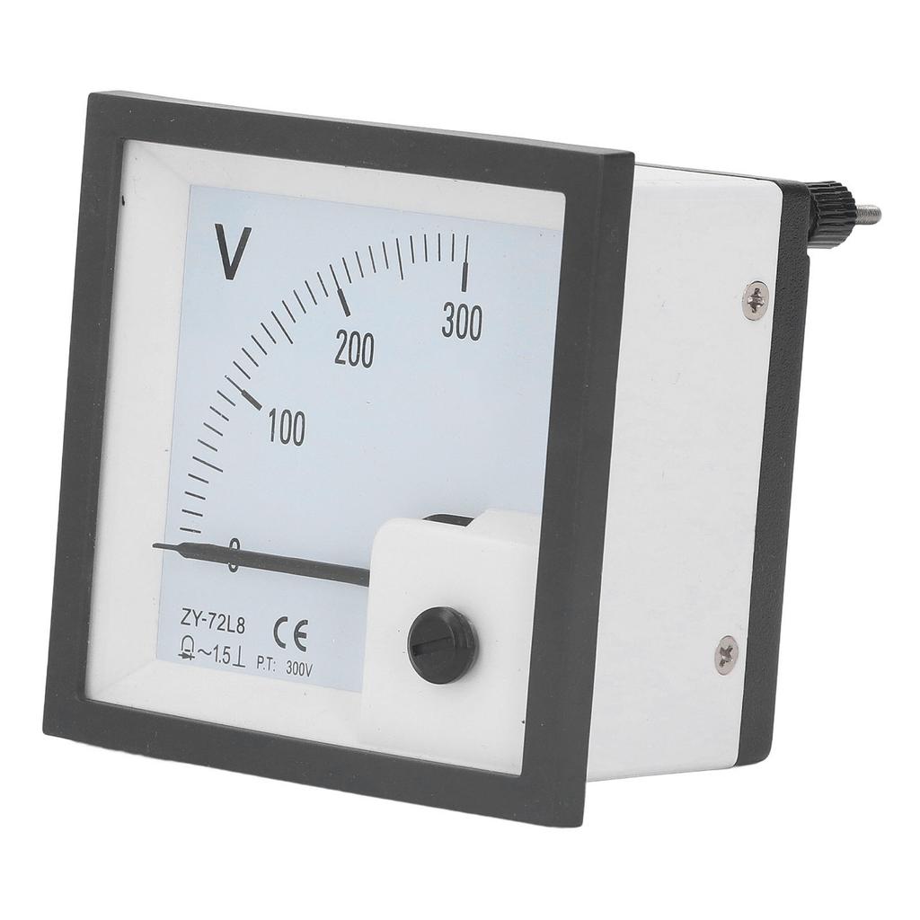 Analog Voltmeter 0‑300V Pointer Volt Meter Panel Needle Voltage Gauge for Equipment