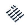 HSSDTECH Black Laptop Bottom Cover Screws for ASUS TUF Gaming F17 FX706 FX706HC FX706LI FX706HETUF Gaming A17 FA706 FA706IH FA706II FA706IU FA706IV