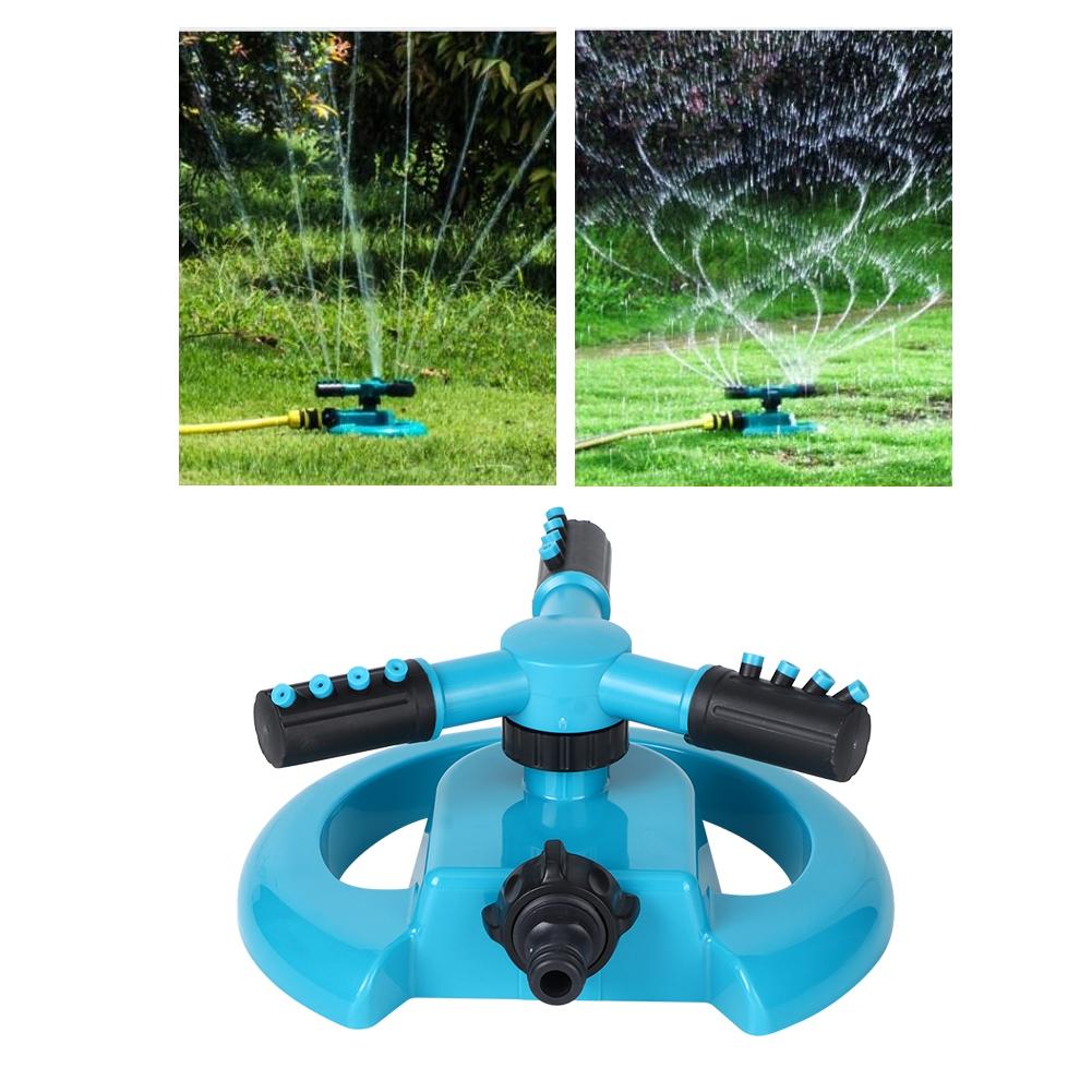 Three Arms 360 Degrees Rotating Garden Water Sprinkler Lawn Watering Irrigation Tool