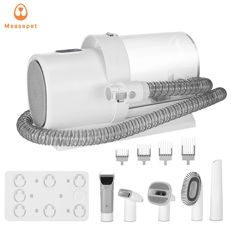 

Электрические ножницы для собак Удаляет машинку для стрижки собак Набор триммеров Уход за шерстью Бритье Всасывание волос Профессиональные аксессуары для домашних животных 33.7x15.2x20.8cm