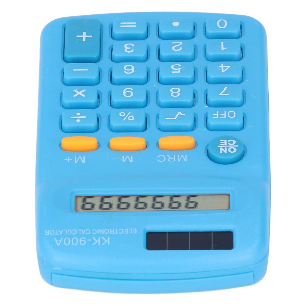   Calculators Handheld 8 Digit with LCD Display Sensitive Button Solar Battery Dual Power for   School Business