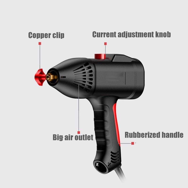 4000W Intelligent Full Digital Handheld ARC Welder ARC Welding Machine 220V 50/60 Hz 15-120 Amp for Home DIY Welding Electric Working