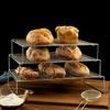 3 Tier Eavy Duty Stackable Cooling Rack Set Cooling Cookie Wire Rack for Cooking and Baking Grilling
