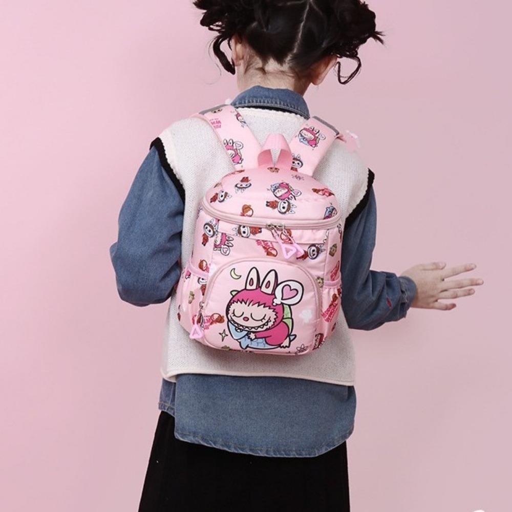 Elementary School Children Cute Students Cartoon Kindergarten Backpack