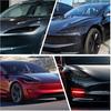 for Tesla Model 3 2024 2025 2026 Headlights Smoke Tint PPF 70% VLT Smokey Headlamp Film Paint Protection Custom Fit Anti Scratch Self Healing Guard