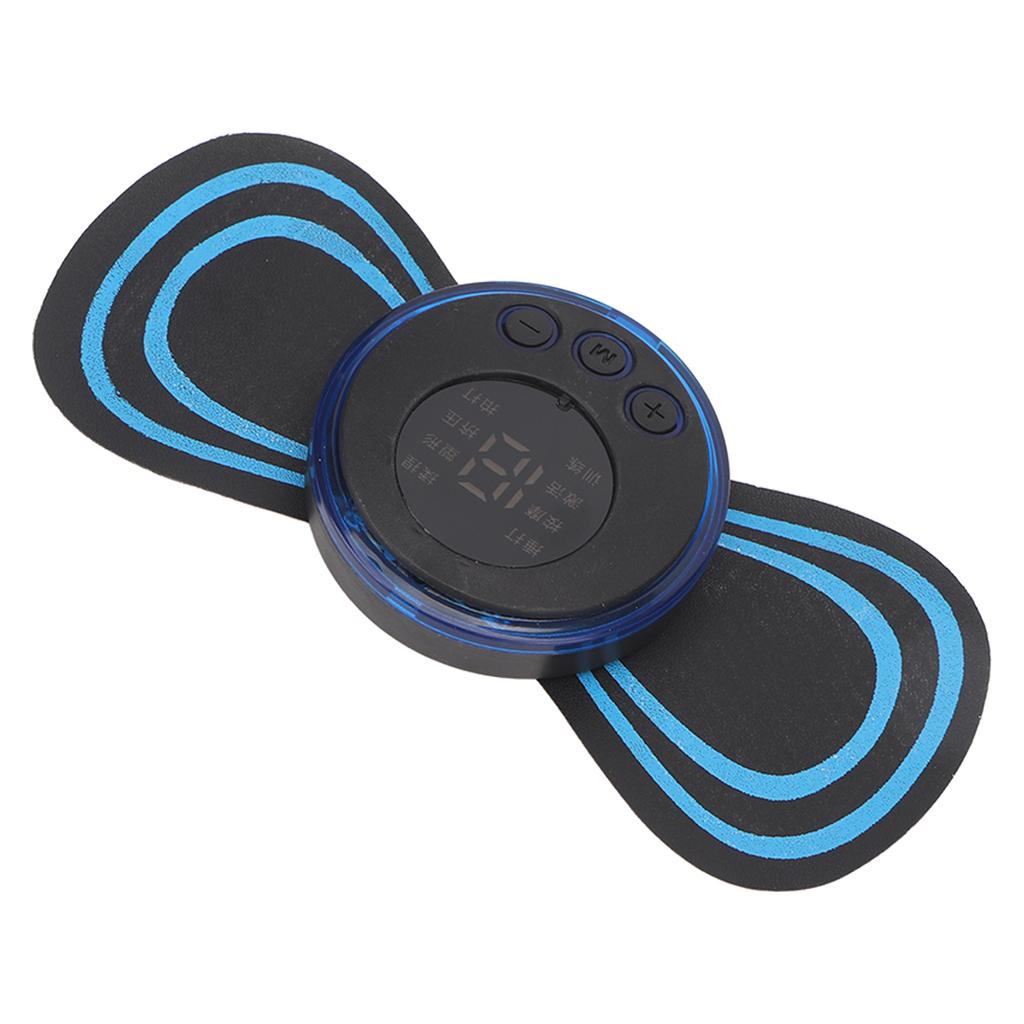 Electric Microcurrent Neck Patch 8 Modes 19 Gears Relieve Fatigue Cervical Relax Massage Sticker