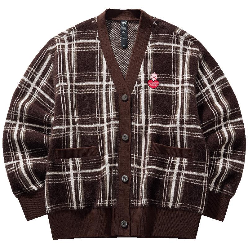 Anta x ZANMANG LOOPY Women's Knit Cardigan Sweater