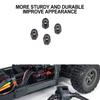 Steel 1/10 Tyre Nut RC Upgrade Part 4pcs Rust-proof And Durable Rc Tyre Nut For SENTON 3S RC Car Part RC Car Accessories