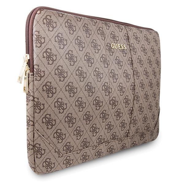 13" Laptop Sleeve Guess 4G UPTOWN Brown