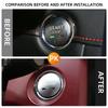 For MG 5 6 ZS HS 2020 2025 Ignition Switch Ring Engine Button Sticker Decoration Cover Keyless Entry Antenna Ring Accessories