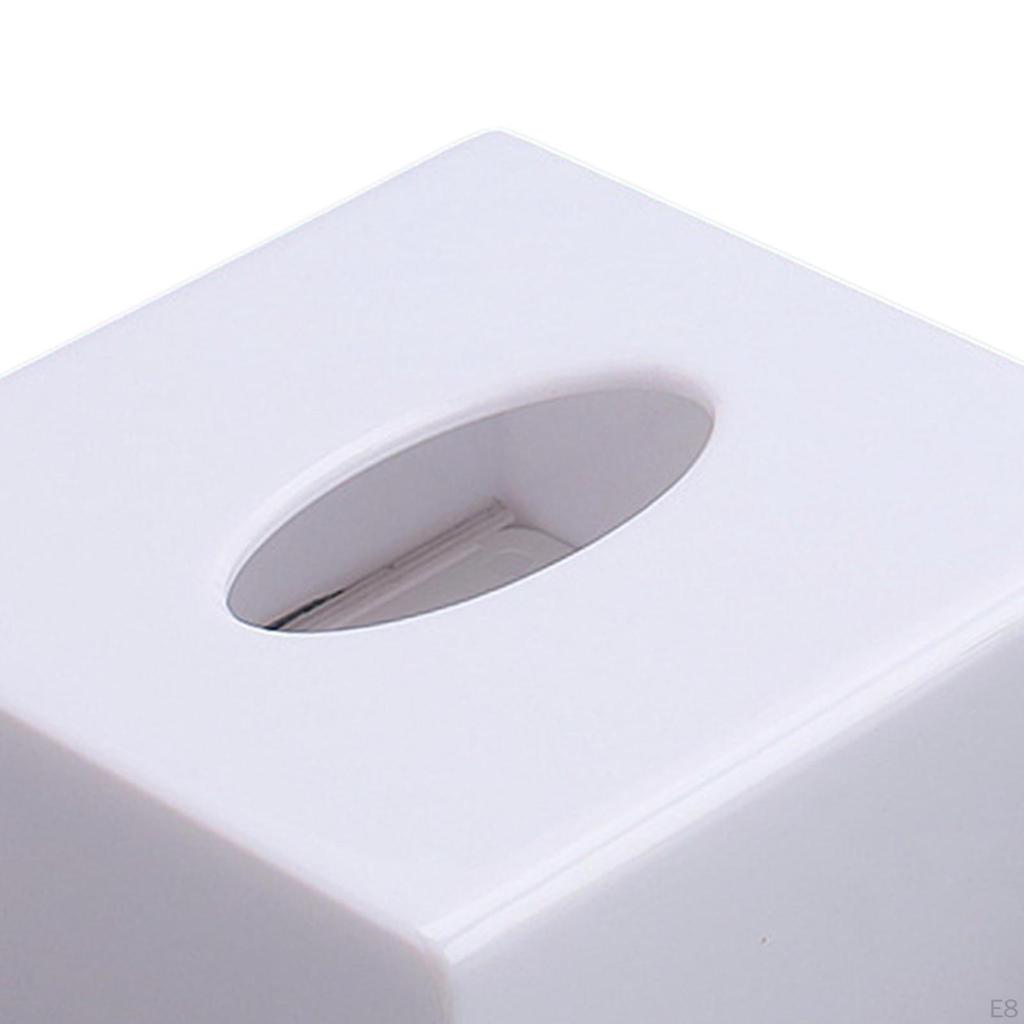 Elegant Acrylic Toilet Paper Holder and Tissue Organizer for Home