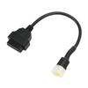 6 Pin Diagnostic Connector Cable OBD Diagnostic Adapter Replacement for Delphi Motorcycle