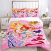 Magical Winx Adventure Print 3Pcs Bedding Setduvet Cover With 2 Bedropillowcase Home Birthday Gift