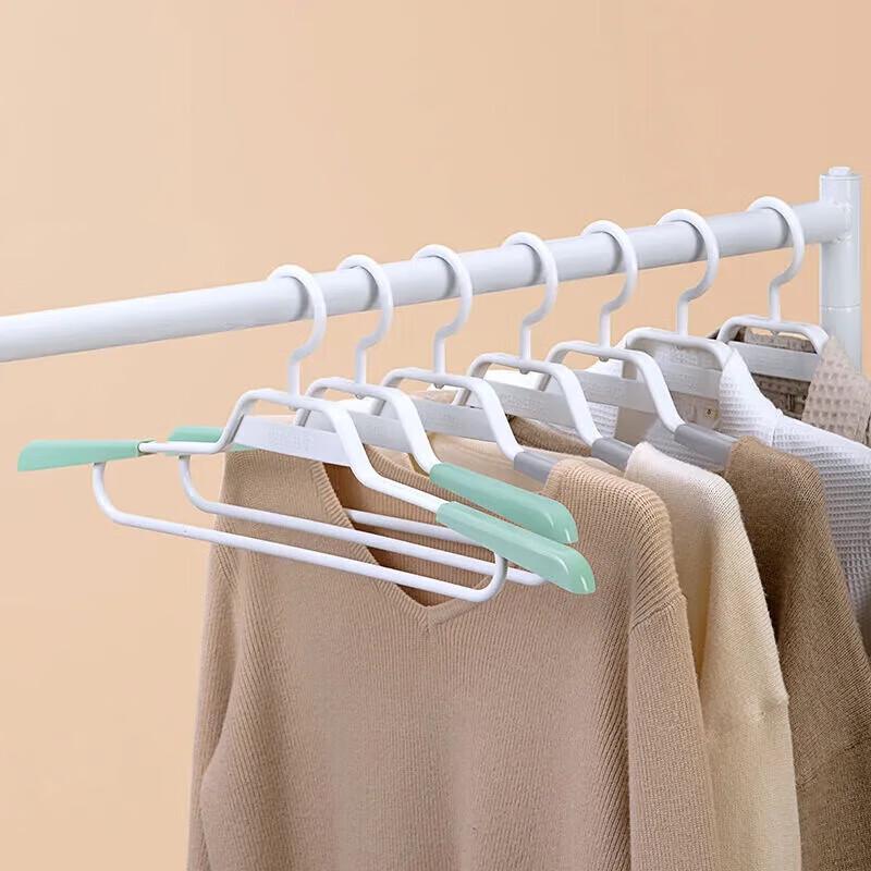 Camellia Retractable Anti-slip Clothes Hangers 8-Pack