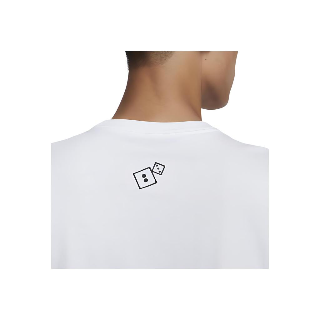 Nike LeBron Rundhals Baumwolle Bequemes Kurzarm T-Shirt Herren Tops Weiß HF6190-100