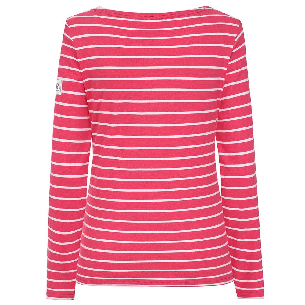 Lazy Jacks Womens/Ladies Breton Long-Sleeved Top