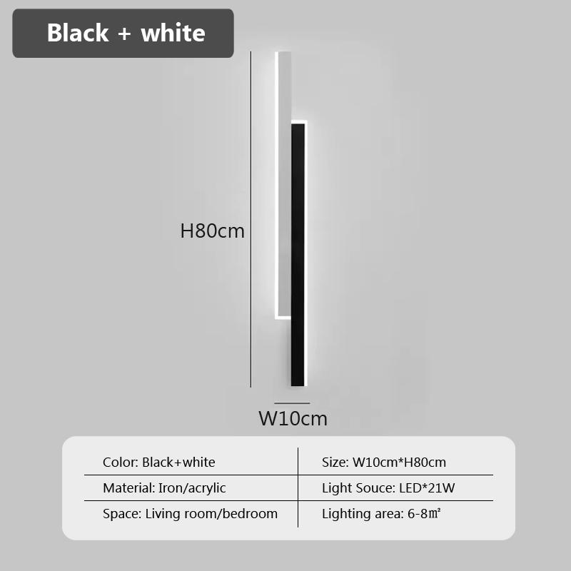 Modern LED Wall Lamps For Living Dining Room Bedroom Bedside Background Home Decorate Lighting Fixtures Wall Sconce Luster