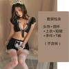 Erotic Underwear Sexy Maid Dress Hot Lace Seductive Cut-out Uniform Role-playing Maid Dress 8466