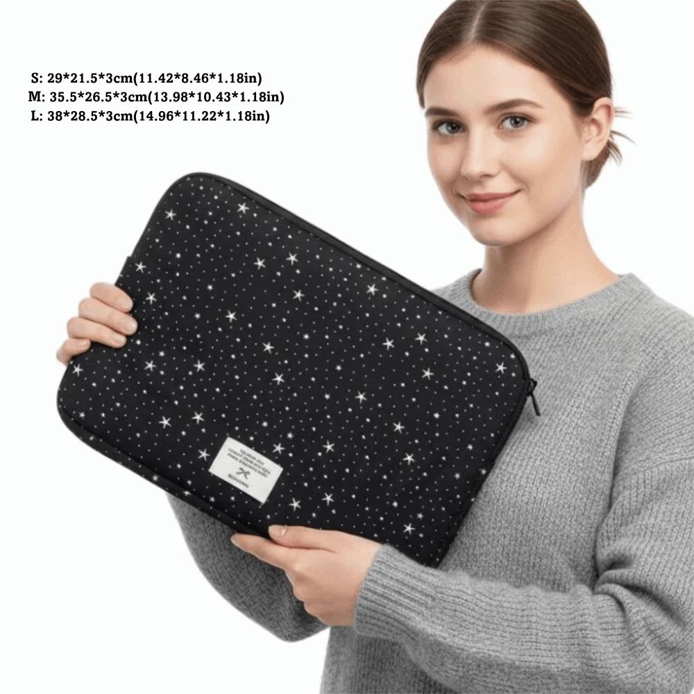 3 Sizes Laptop Sleeve Bag Portable Laptop Case Korean Style Computer Bag