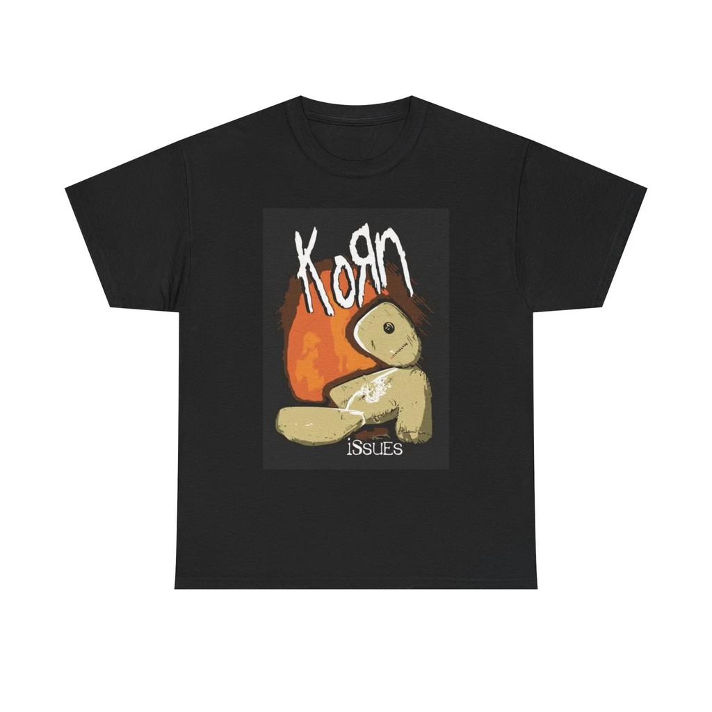 Korn Graphic T Shirt Vintage Rock Band Poster Unisex Heavy Cotton Tee