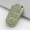 5 Buttons Tpu Smart Auto Key Fob Case Cover For Jeep Cherokee Wrangler Compass Renegade Grand Patriot Grand Keychain