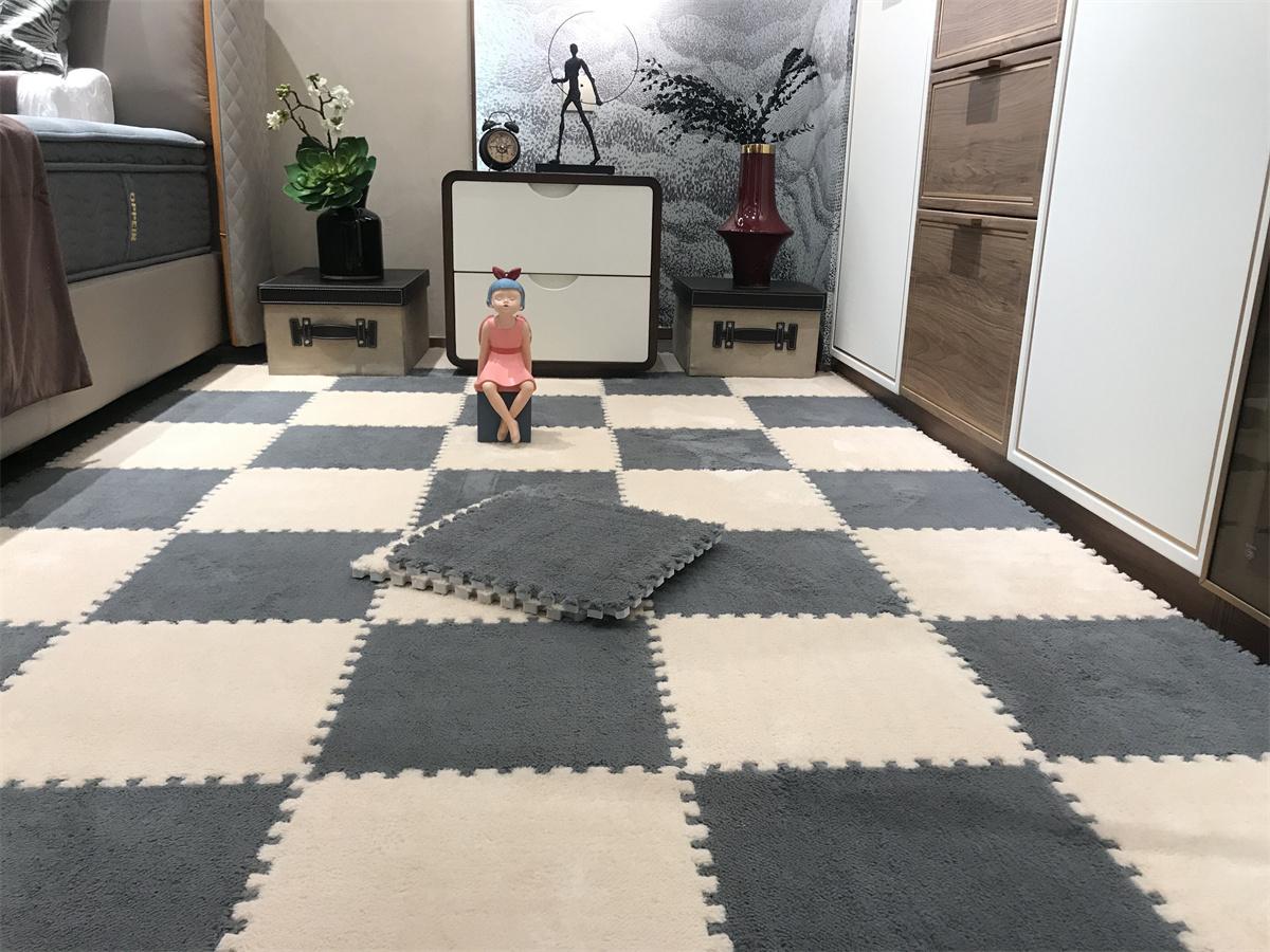 

Мягкий плюшевый детский ковер, детский игровой коврик, детские коврики, игрушки, пенопласт EVA, детский коврик-пазл, блокировочные коврики, 30*30 см 1cm-10pcs