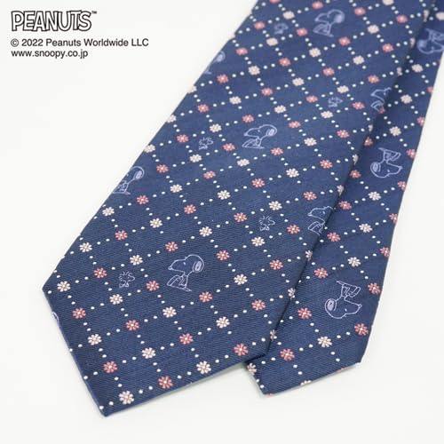 Peanuts Snoopy Tie, Blue, SNOOPY Brand Tie, Gift