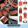 Compatible with 26 AITO M7 models, this silicone car interior set features wireless charging capabilities and decorative modifications.