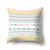Ethnic Style Colorful Boho Polyester Pillowcase Car Decoration Home Printed Waist Pillowcase