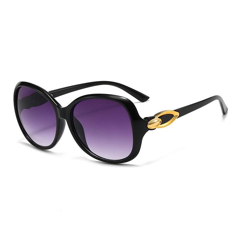 

Sunglasses Street Stall Showing Thin Face Trendy Sunglasses Uv-Proof Glasses High-Quality Women S Large Frame
