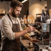 Kaffeemaschinen-Reinigungsbürsten-Set, Holz-Mühlenbürste, Brühgruppenbürste, Kaffee-Bürsten-Set für Kaffeemaschinen