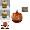 Halloween Led Light Starry Night Pumpkin Pumpkin With Durable Material For Holiday And Celebration Use