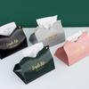 Girls' Leather Tissue Box Cover - Portable for Home, Car, or Living Room