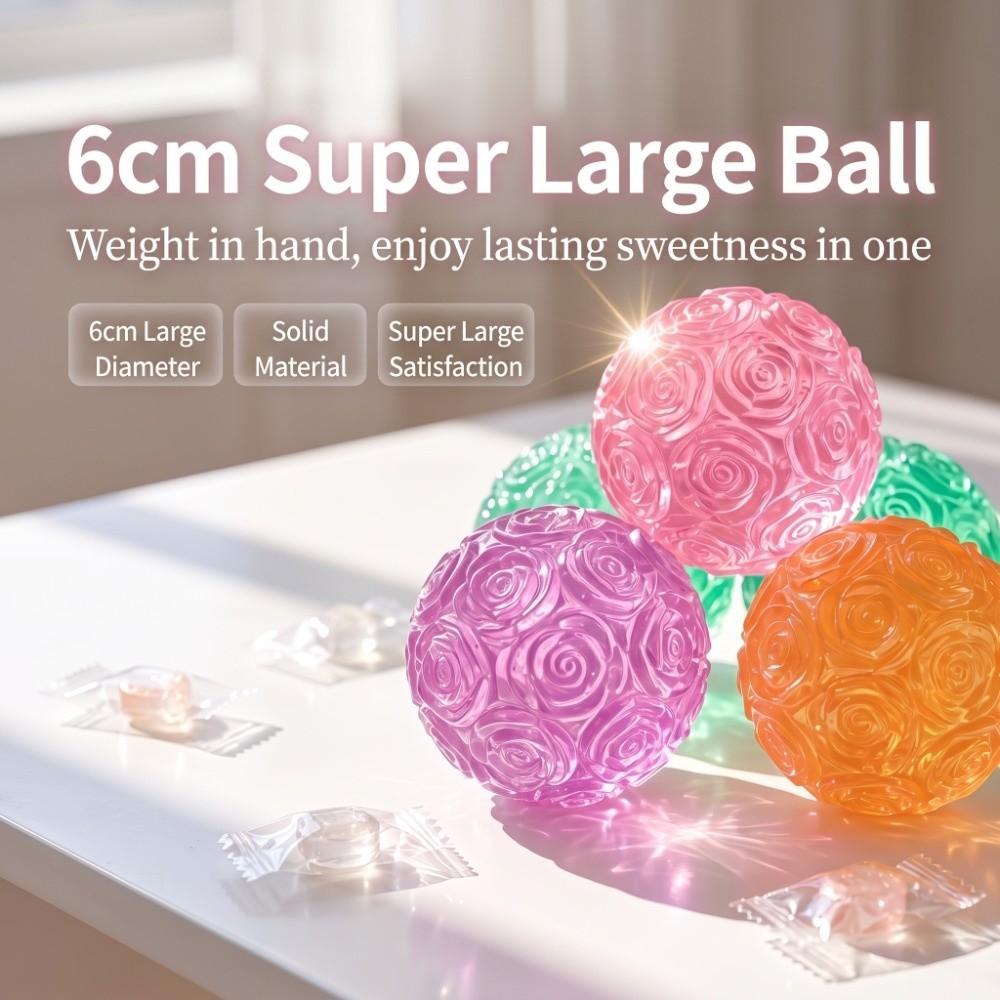 Slow Resbound Rose Hand Ball Squishy Toy Soft Squeeze Toy Pinch Toy Squishy Toy Leisure Relaxation