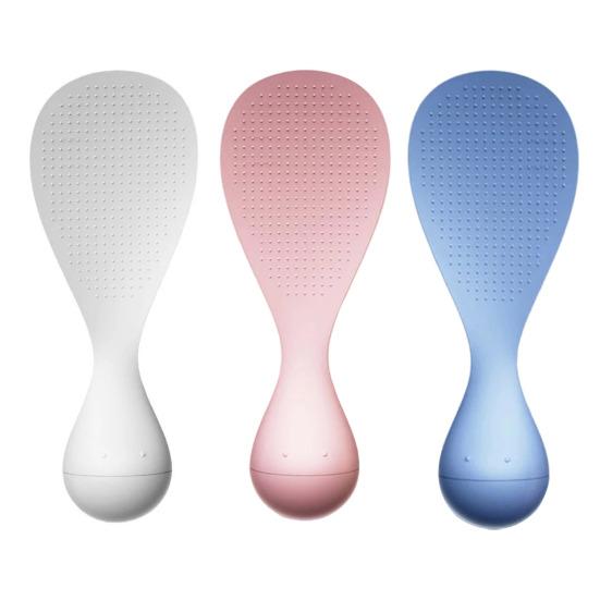 Standing Rice Spatula, Non Stick Rice Paddle for Rice Cooker, Wobble Free Food Grade Heat Resistant Rice Serving Utensil
