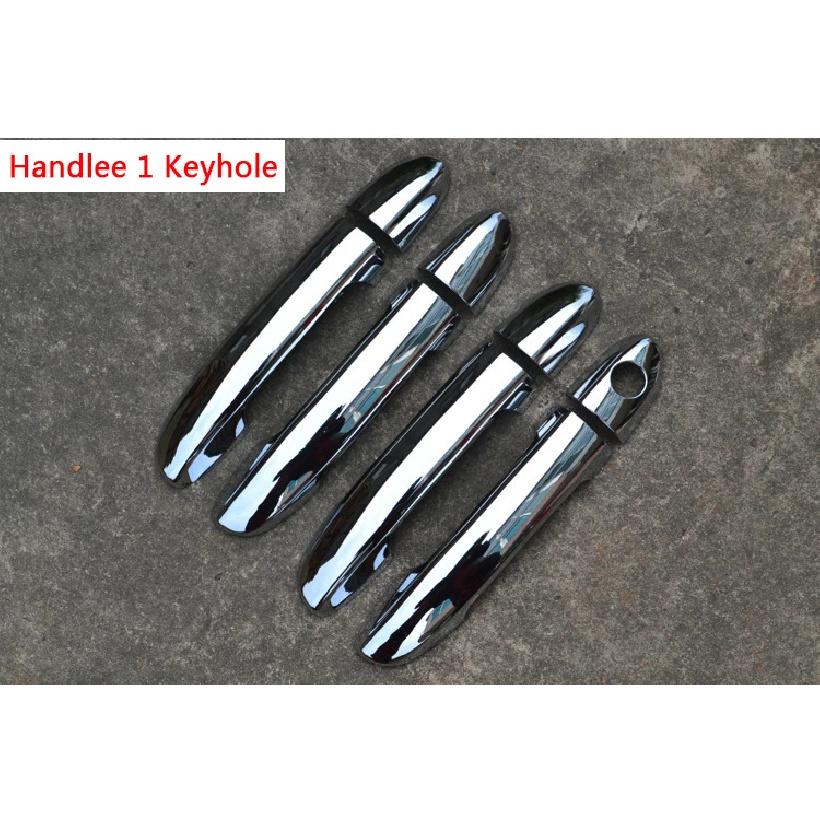 For KIA Spectra 2004-2009 Cerato Chrome Trim Exterior Door Handle Covers 2005 2006 2007 2008 Accessories Stickers Car Styling
