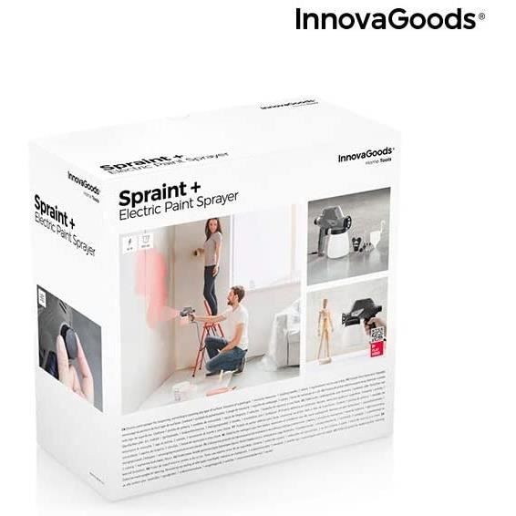 Pistolet lakierniczy - Spraint+ - A141 - Wbudowany kompresor - Regulowany kąt natrysku - 0,8 l