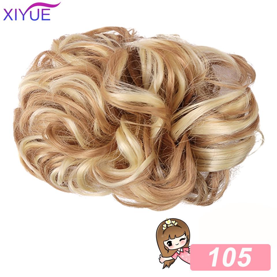 

Синтетические шиньон XIYUE, грязные резинки для волос, резинка для волос, пучок, прямая прическа, шиньон, высокотемпературное волокно, натуральные искусственные волосы