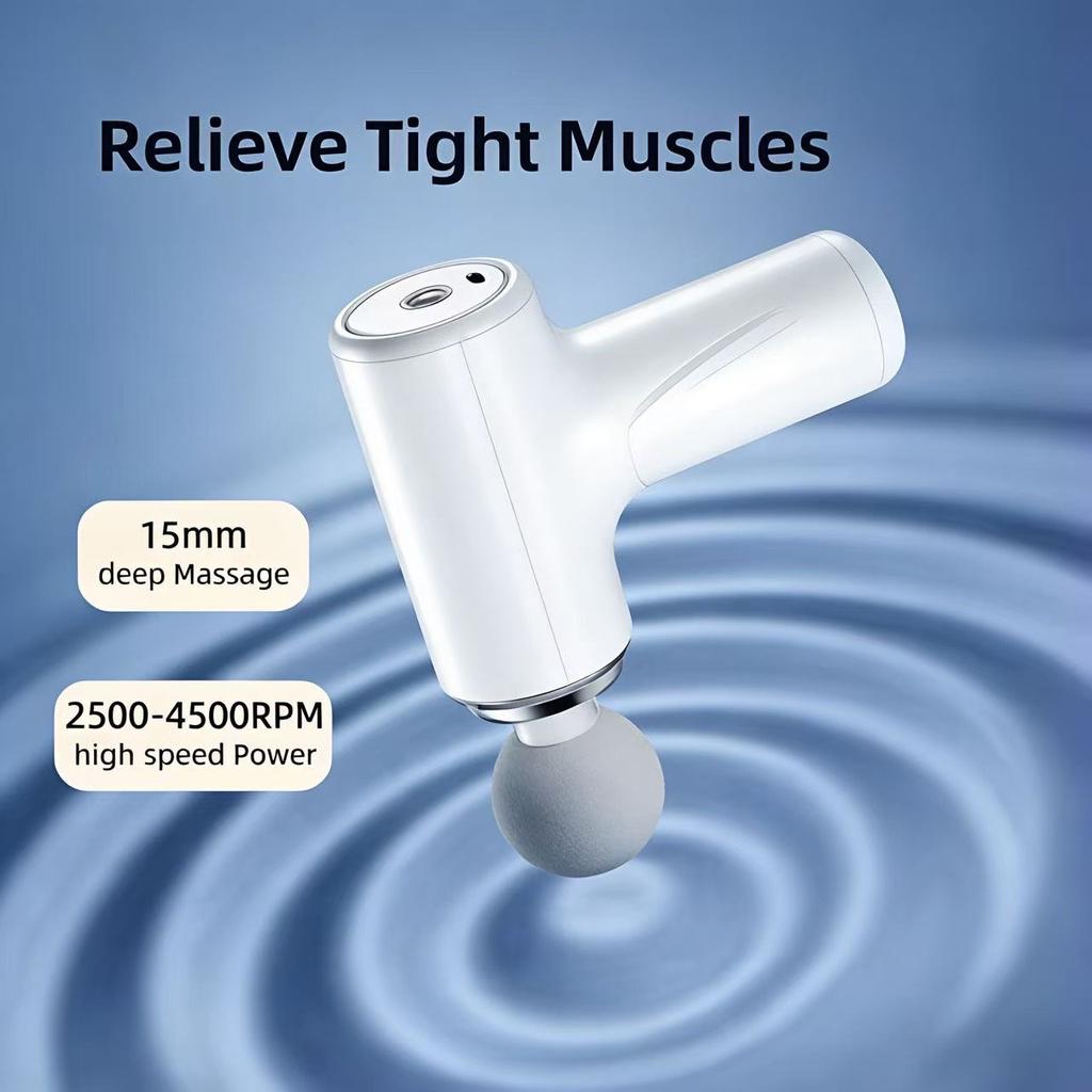 Portable Massage with 4 Interchangeable Heads LED Display - Full Body Percussion Massager for Deep Muscle Relaxation Fuel Injectors 6
