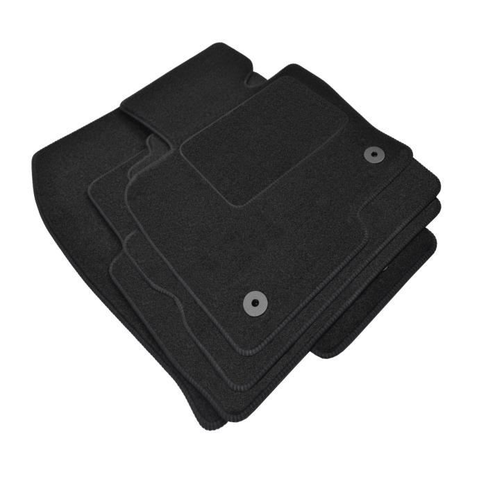 Tapis De Sol - Mazda - CX-5 - Velours Noir - Ajustement Précis - Renforcé Sous Les Pédales