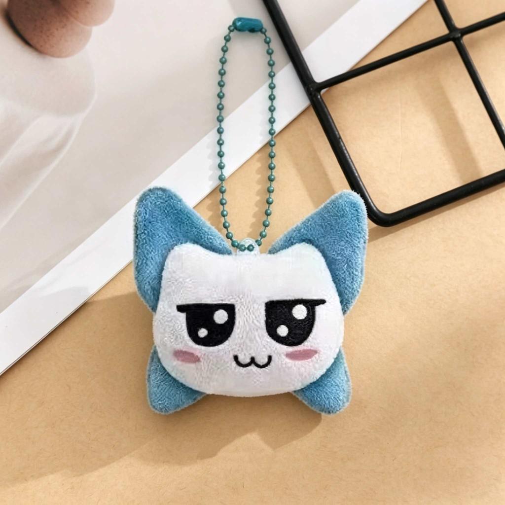 Neues Süßes Tier Plüsch Schlüsselanhänger Set 6 Stile Kawaii Cartoon Stofftier Tasche Anhänger für Mädchen Geschenke