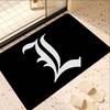 Japan Anime Death Note Door Mat Washable Non-Slip Living Room Sofa Chairs Area Mat Kitchen Toilet Rug