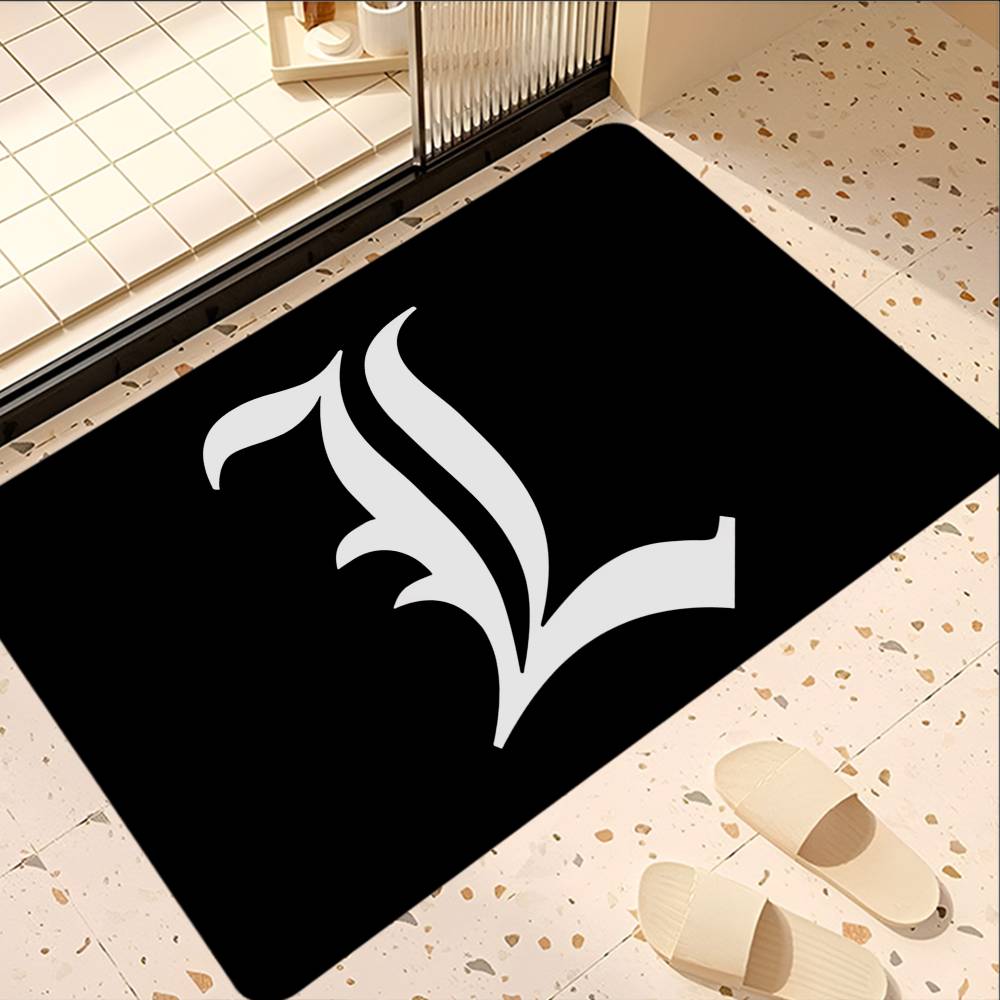 Japan Anime Death Note Door Mat Washable Non-Slip Living Room Sofa Chairs Area Mat Kitchen Toilet Rug