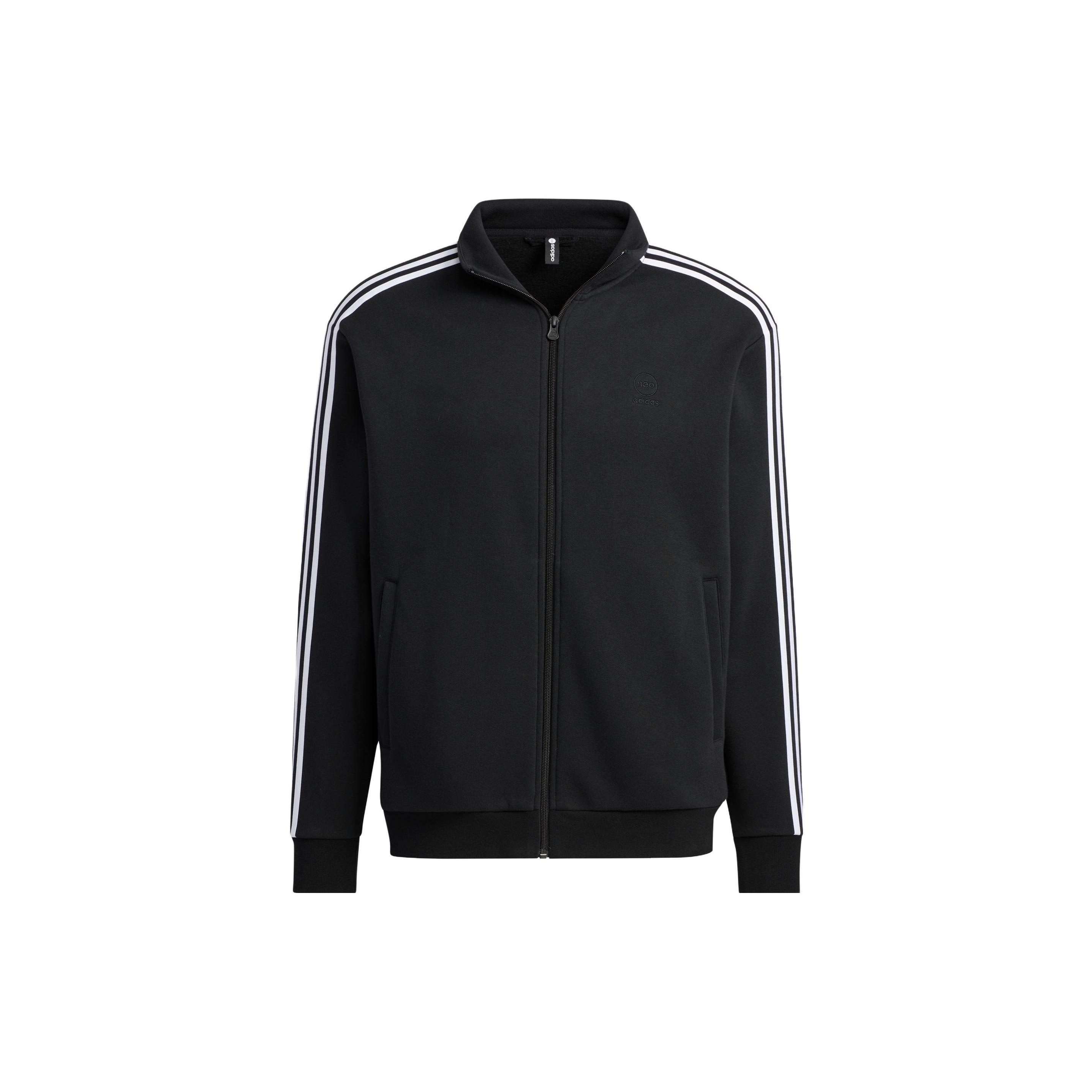 adidas Neo Essentials Sweatshirts FL 1  Black  Men s IA6909 XXL