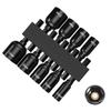Magnetic Tip Magnetic Nut Driver Fits Power Drills Fits Cordless Drivers Snug Fit In Chuck Magnetic Nut Driver Set