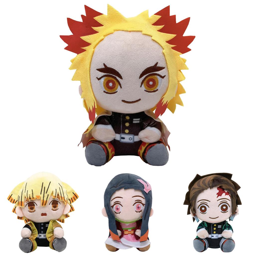 Demon Slayer Blade Plushie Doll Cartoon Kawaii Anime Tanjiro Soft And Safe For Kids Great Gift
