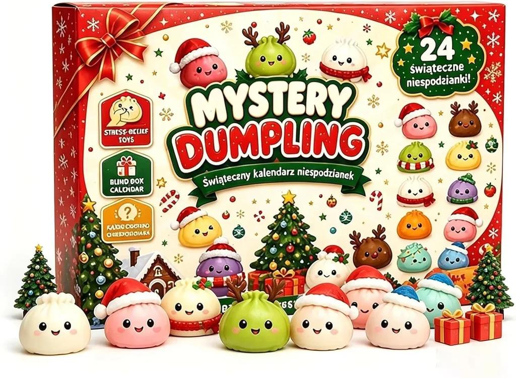 2026Christmas Squishy Advent Calendar , Fidget Countdown Calendar Surprises Sensory Fidget for Adult Christmas Party Favors Gift