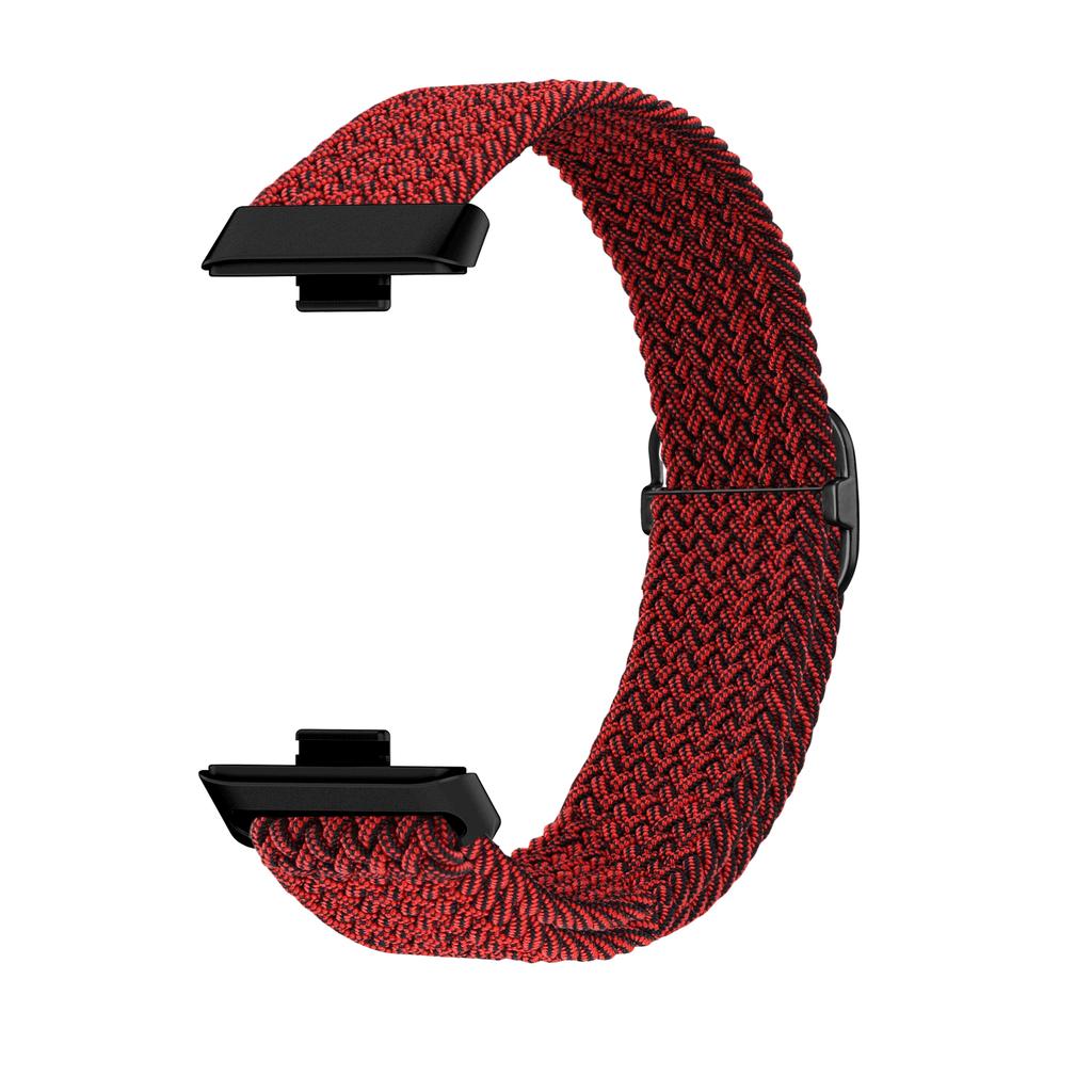 Braided Nylon WatchBand Strap For Huawei Watch Fit 3 Smart Wristband Braided Elastic Weave Bracelet For Huawei Fit4 Pro Strap
